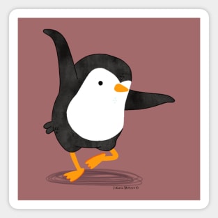 Dancing Penguin 1 Magnet